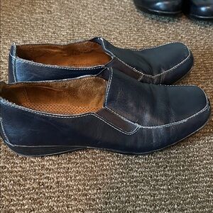 Natural Soul Navy Blue Loafers